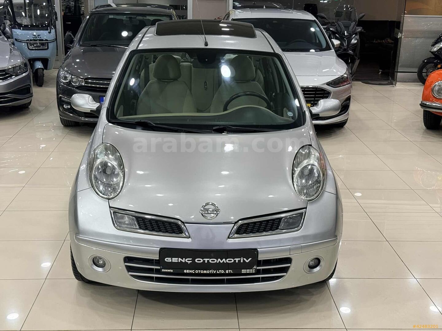 Galeriden Nissan Micra 1.2 Tekna 2009 Model İzmir 239.000 km Gri 1