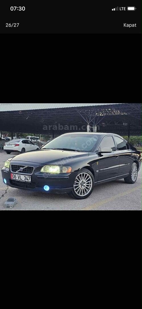Sahibinden Volvo S60 2.0 T 2005 Model Ankara 403.000 km Lacivert 3