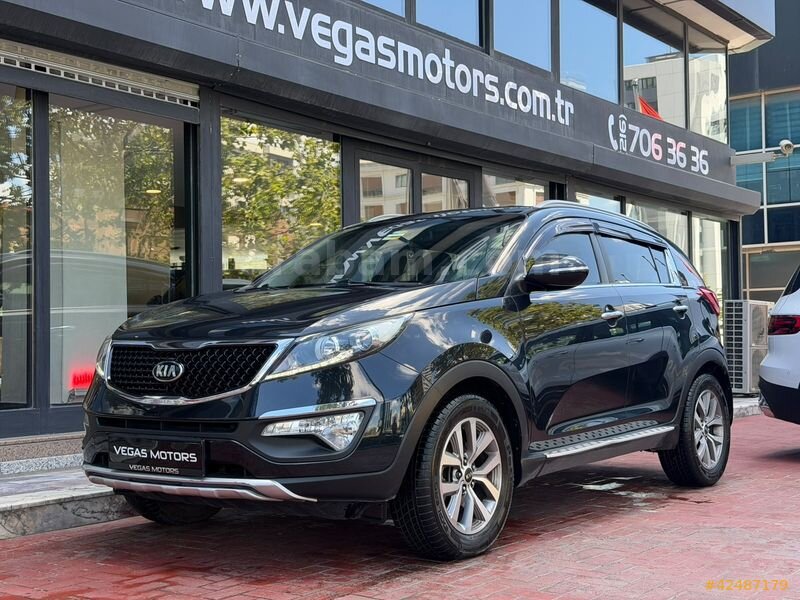 -VEGAS MOTORS- 2015 KIA SPORTAGE 1.6 GDI COMFORT G.GORUS BOYASIZ