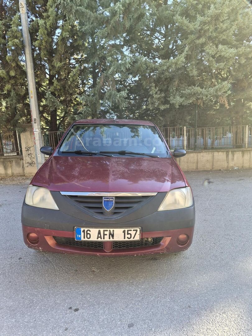 Sahibinden Dacia Logan 1.4 Ambiance 2006 Model Bursa 232.000 km Kırmızı 1
