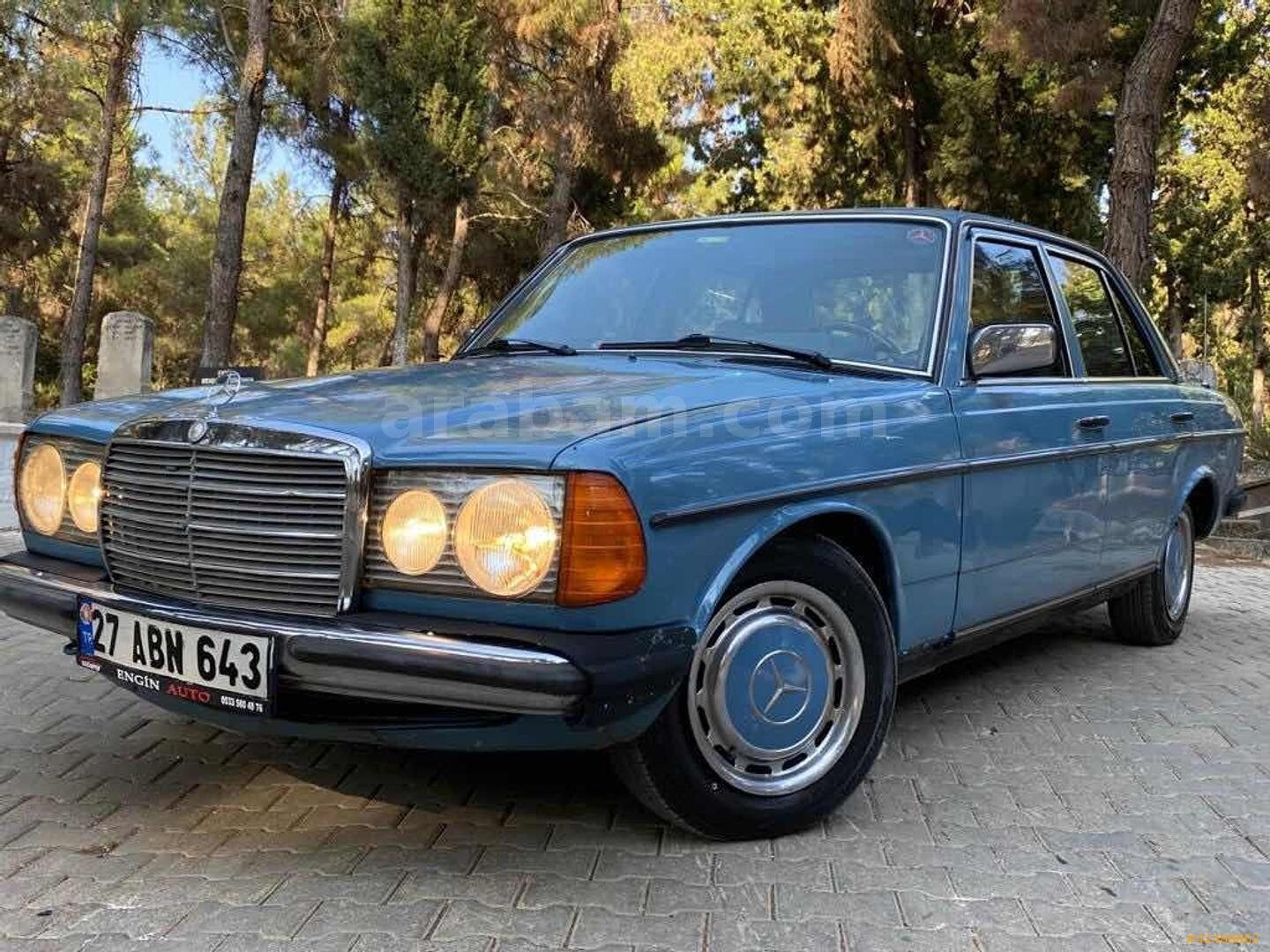 Galeriden Mercedes - Benz 240 D 1980 Model Gaziantep 380.000 km Mavi 3