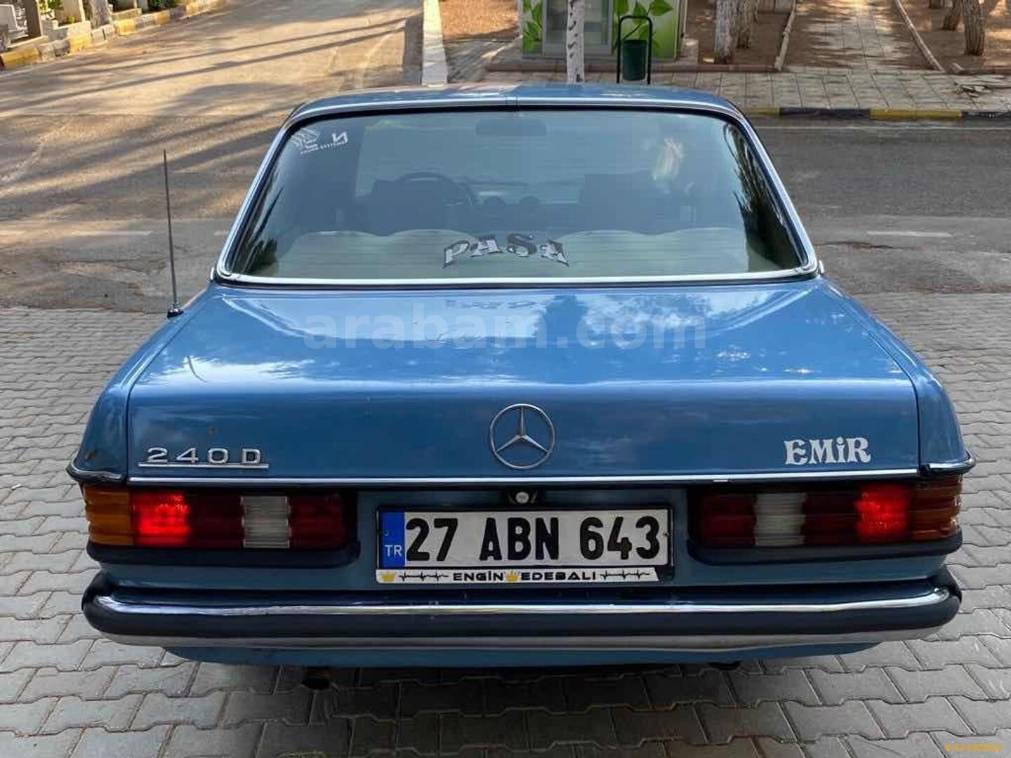 Galeriden Mercedes - Benz 240 D 1980 Model Gaziantep 380.000 km Mavi 5