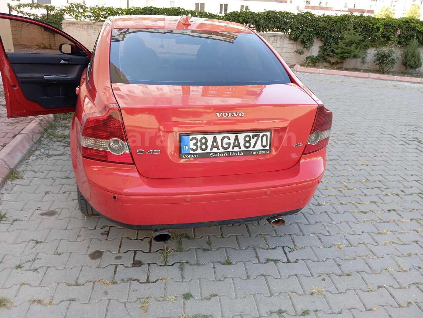 Sahibinden Volvo S40 1.6 D 2007 Model Kayseri 362.000 km Kırmızı 2