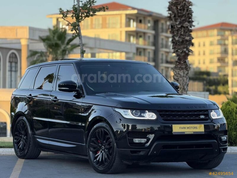 Galeriden Land Rover Range Sport 3.0 SDV6 HSE Dynamic 2015 Model İstanbul 185.000 km Siyah