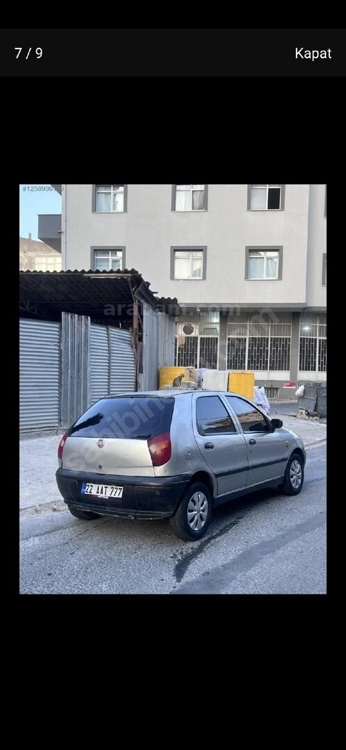 Sahibinden Fiat Palio 1.2 S 2001 Model Aksaray 280.000 km Gri 4