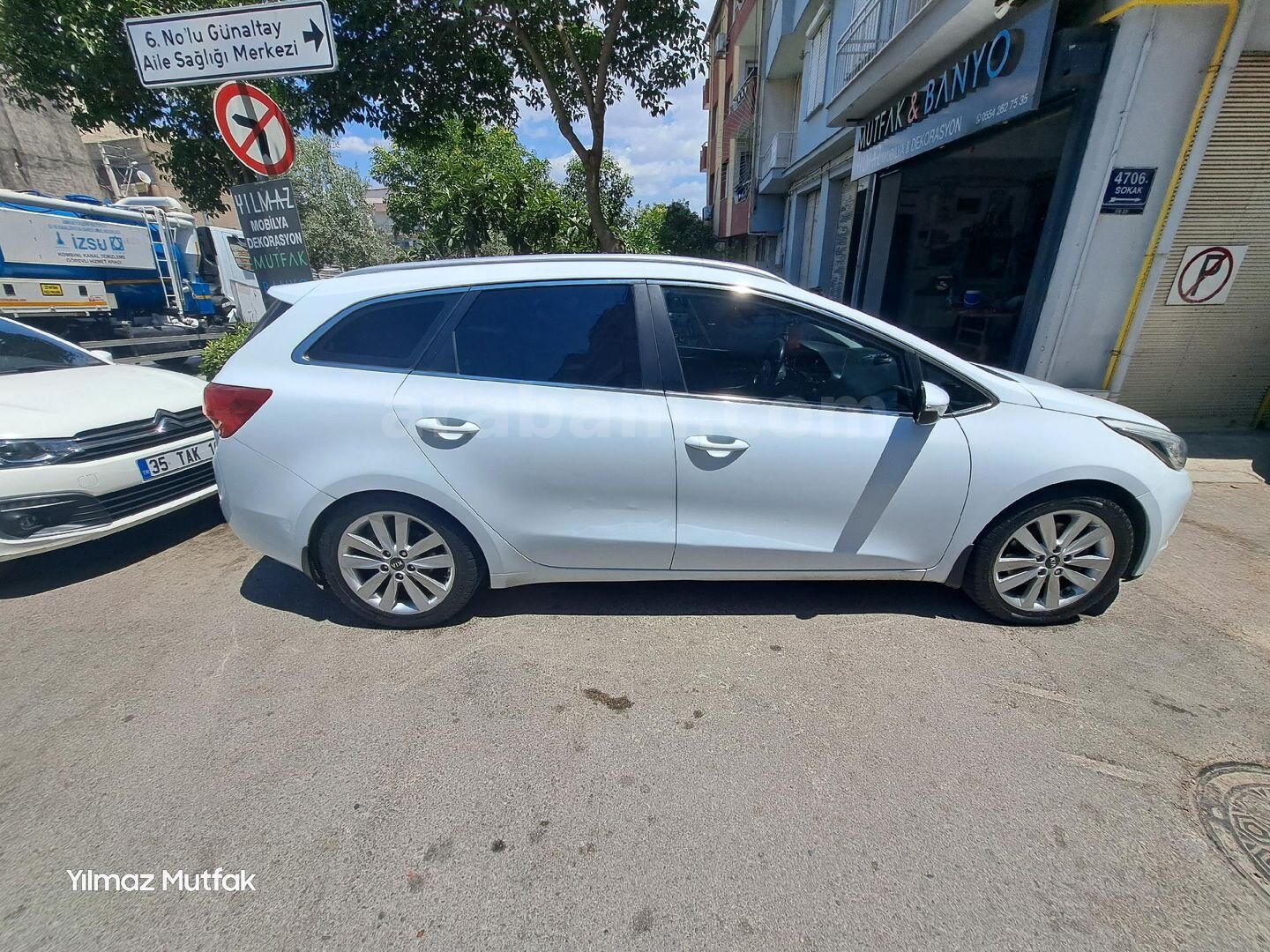 Sahibinden Kia Ceed 1.6 CRDi Concept Plus SW 2013 Model İzmir 170.000 km Beyaz 6