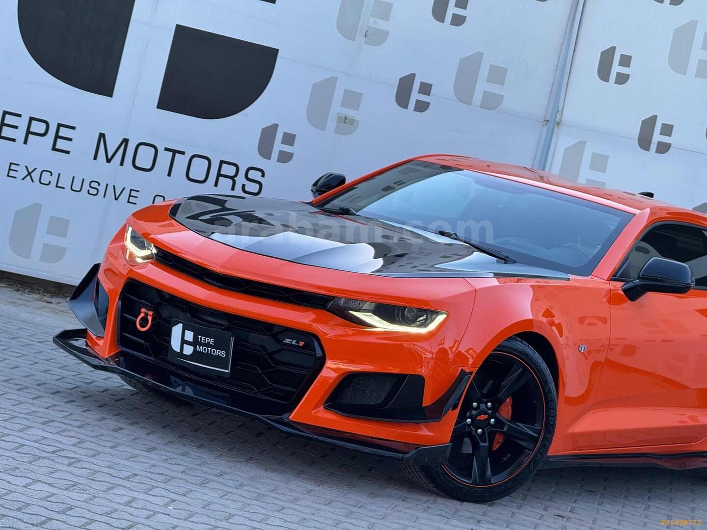 Galeriden Chevrolet Camaro 2.0 2017 Model İzmir 97.500 km Turuncu 5