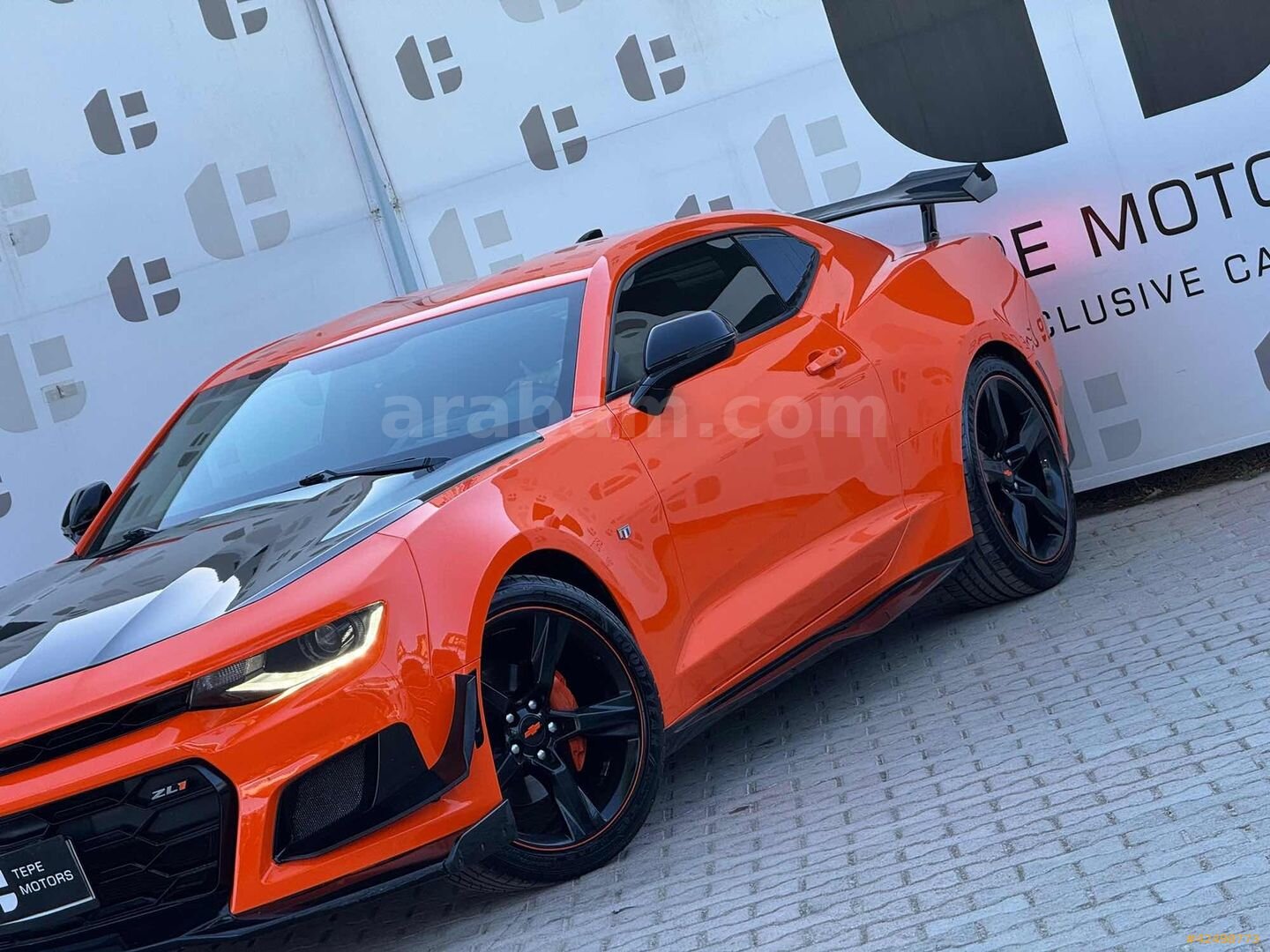 Galeriden Chevrolet Camaro 2.0 2017 Model İzmir 97.500 km Turuncu 6