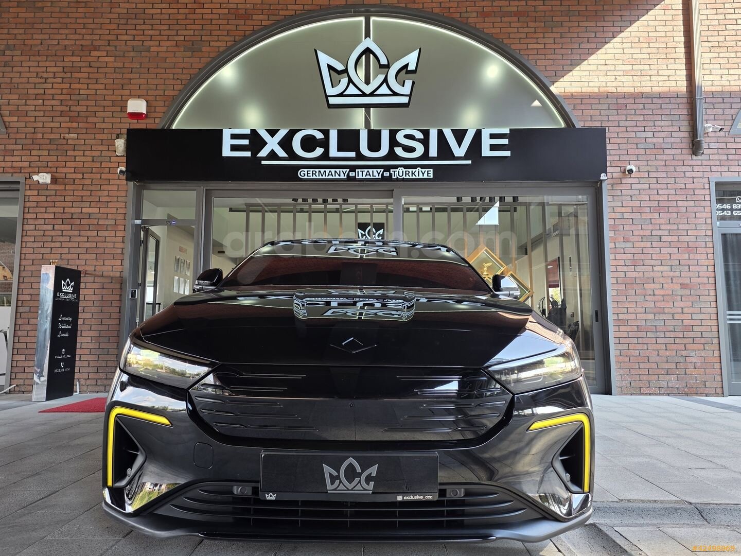 Galeriden TOGG T10F V2 Uzun Menzil 2025 Model Aksaray 13.000 km Siyah 7
