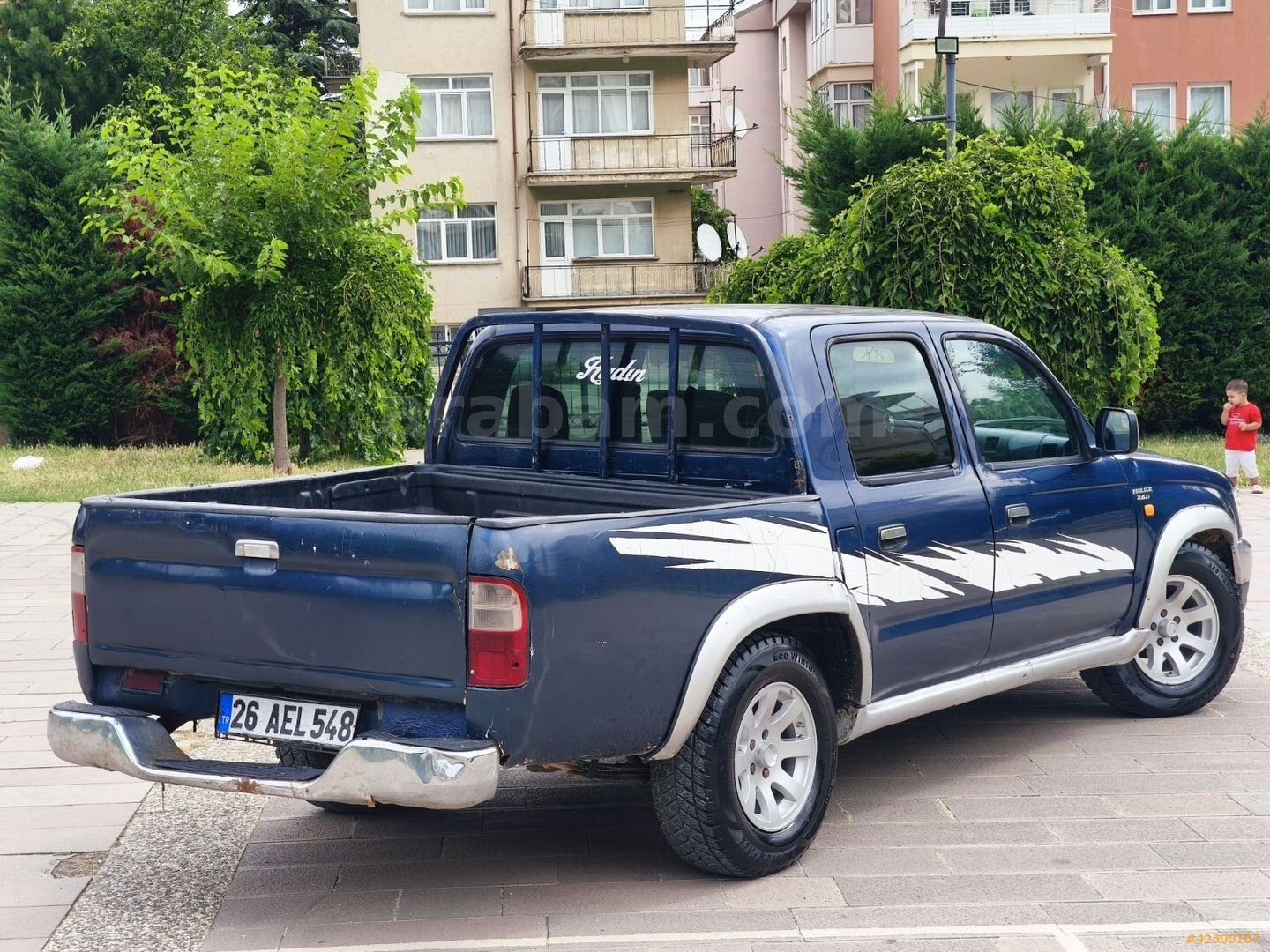 ""K.TAKSİT KLİMALI TANK GİBİ PİCK-UP 2.4 4X2 LASTİK SIFIR"" 2