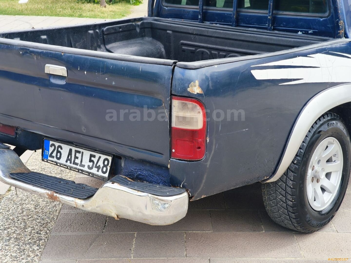 ""K.TAKSİT KLİMALI TANK GİBİ PİCK-UP 2.4 4X2 LASTİK SIFIR"" 4