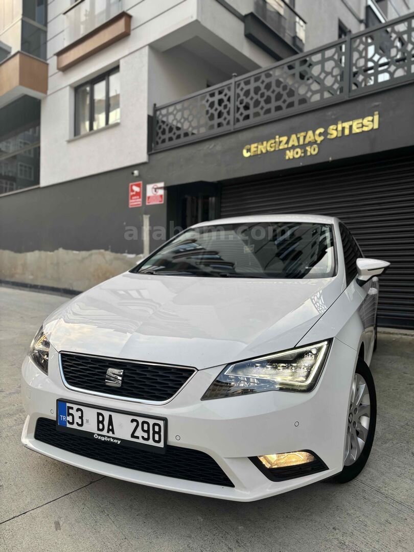 Sahibinden Seat Leon 1.6 TDI Style 2015 Model Rize 175.000 km Beyaz 6
