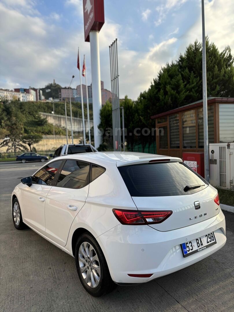 Sahibinden Seat Leon 1.6 TDI Style 2015 Model Rize 175.000 km Beyaz 2
