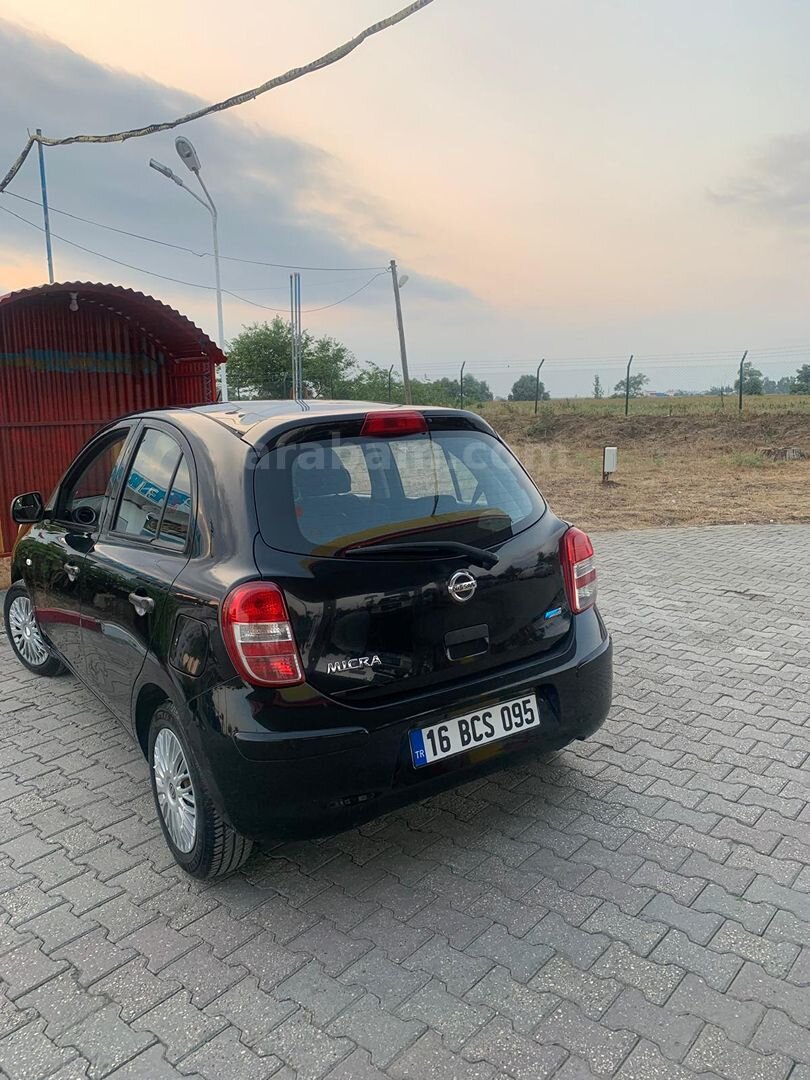 Sahibinden Nissan Micra 1.2 Passion 2011 Model Bursa 85.000 km Siyah 6