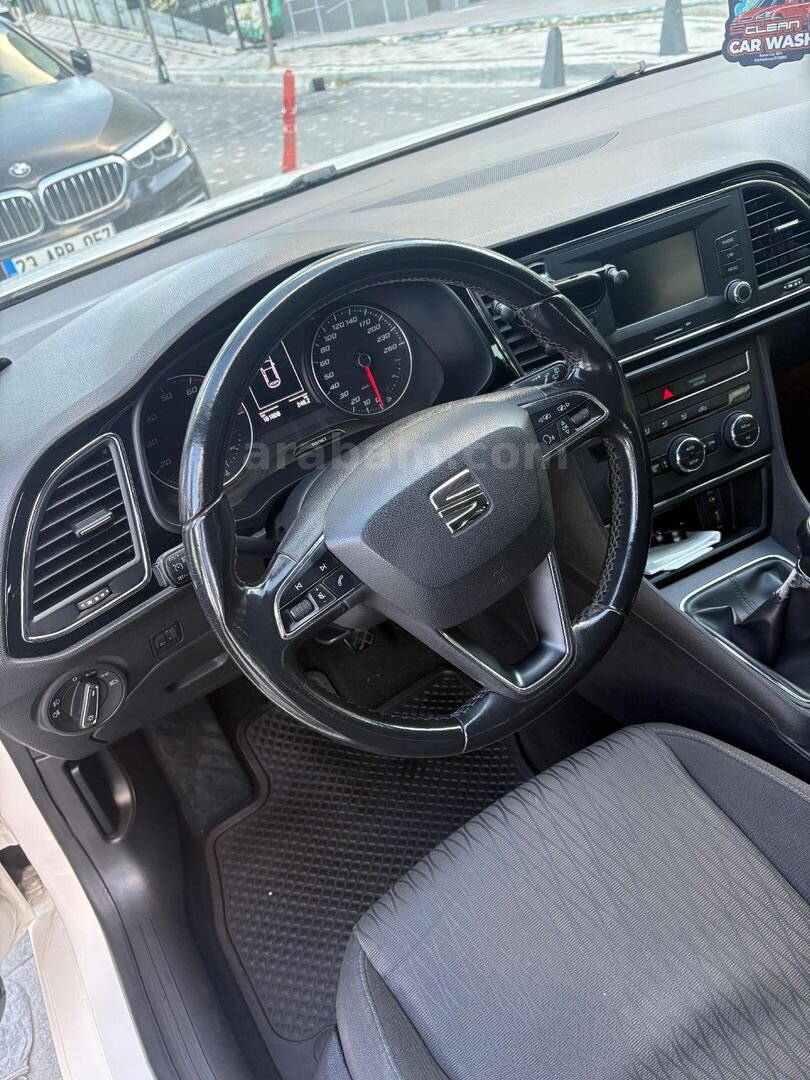 Sahibinden Seat Leon 1.2 TSI Style 2015 Model İstanbul 183.000 km Beyaz 6