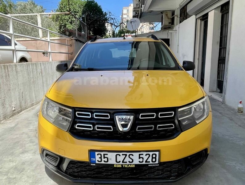 Galeriden Dacia Logan 1.5 dCi MCV Ambiance 2018 Model İzmir 834.000 km Sarı