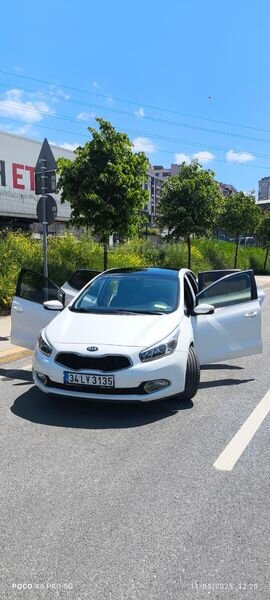 Sahibinden Kia Ceed 1.6 CRDi Concept Plus 2015 Model İstanbul 151.000 km Beyaz