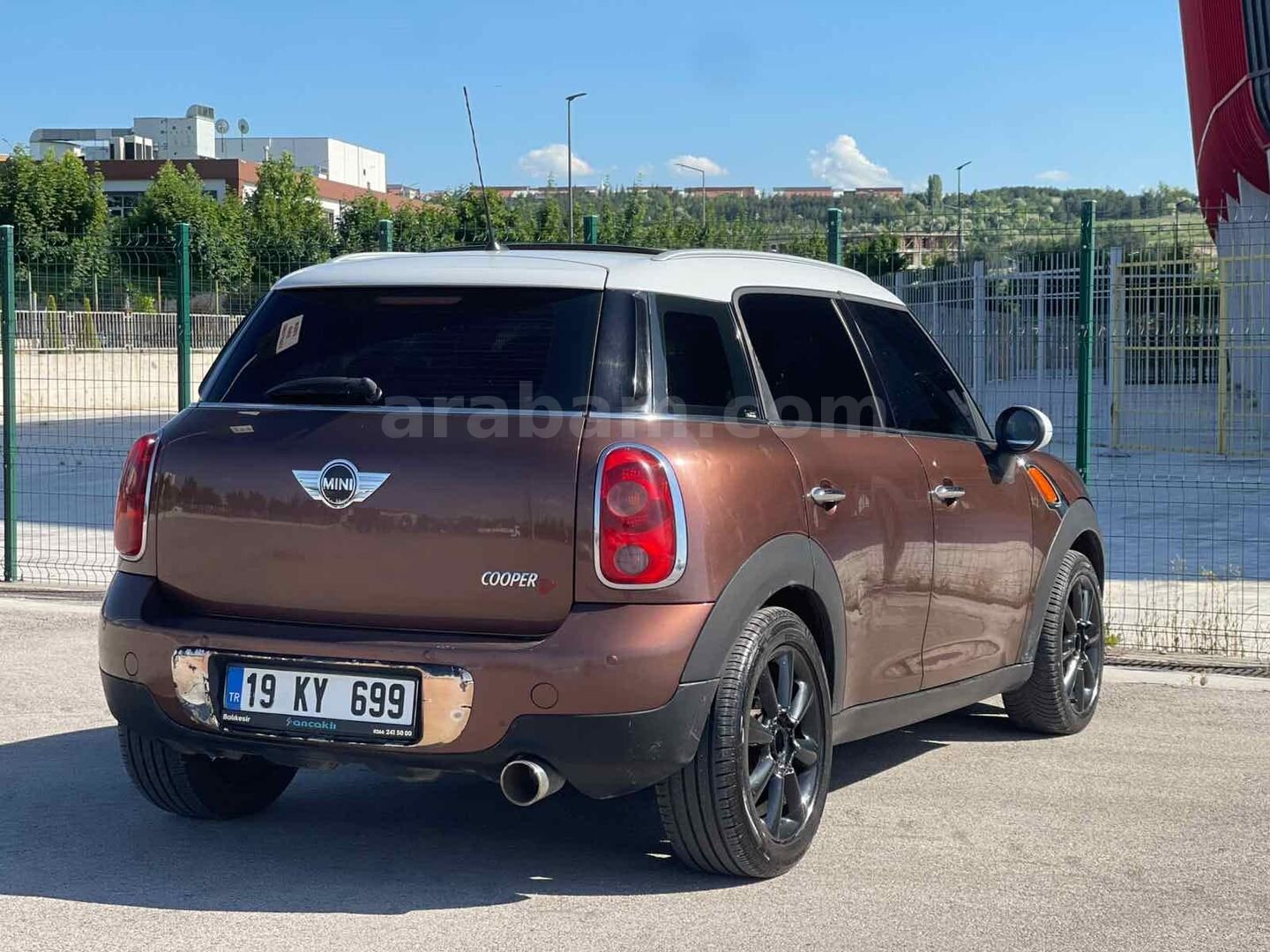 5 YILLIK Sahibinden Mini Countryman 1.6 D 2013 Model CAM TAVAN 3