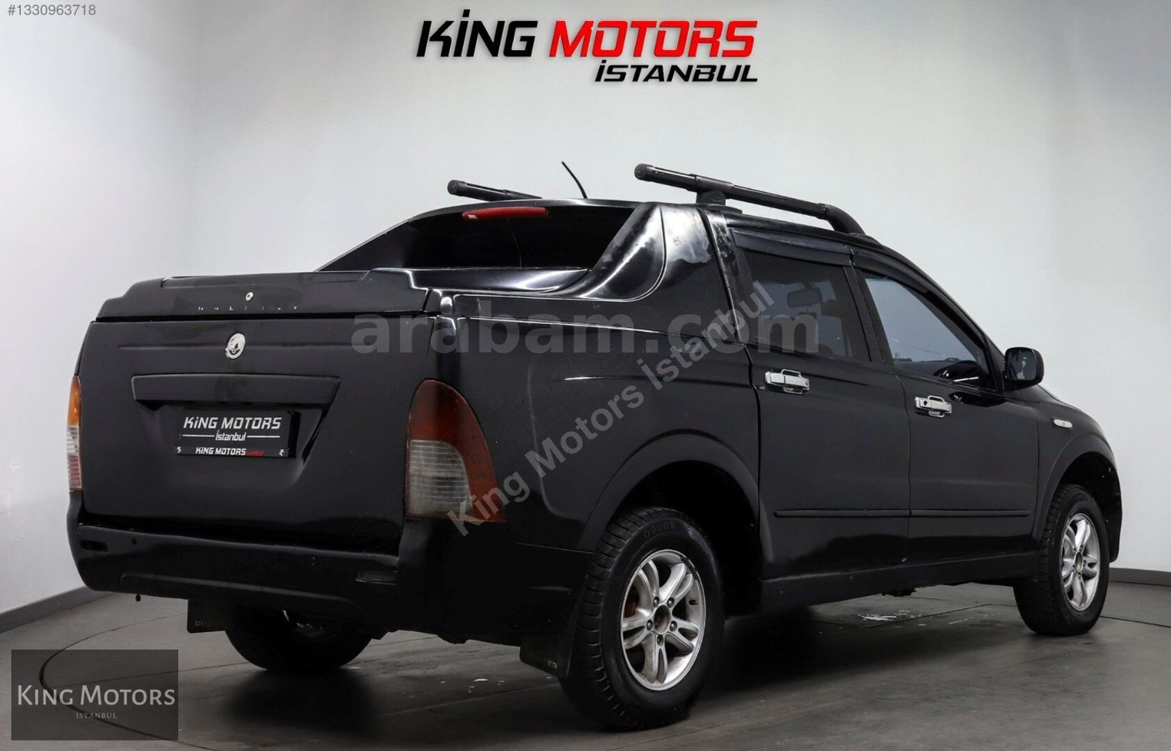 Galeriden KGM SsangYong Actyon Sports 2.0 SXDI 4x2 2008 Model İstanbul 284.000 km Siyah 3