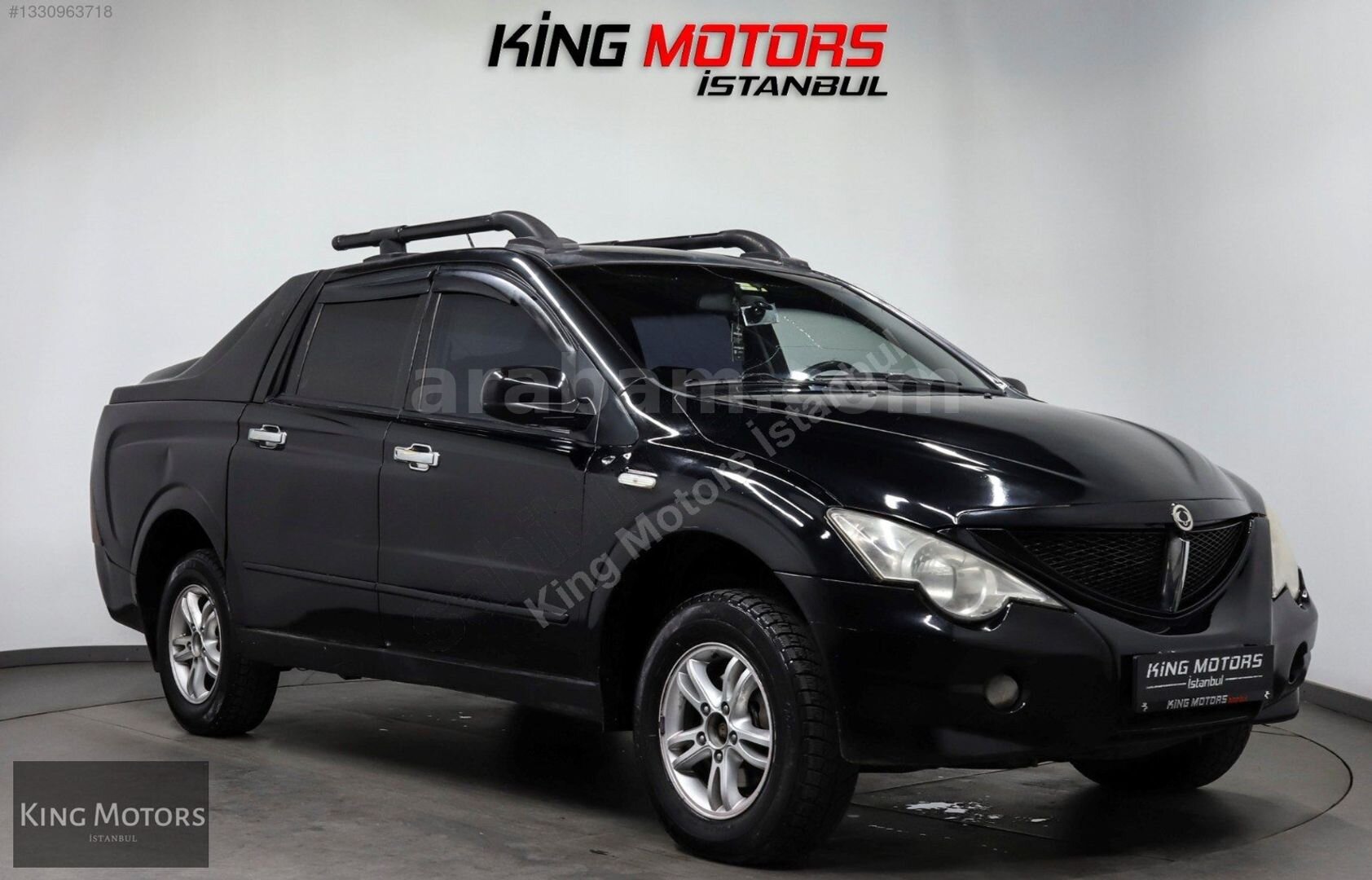 Galeriden KGM SsangYong Actyon Sports 2.0 SXDI 4x2 2008 Model İstanbul 284.000 km Siyah 2