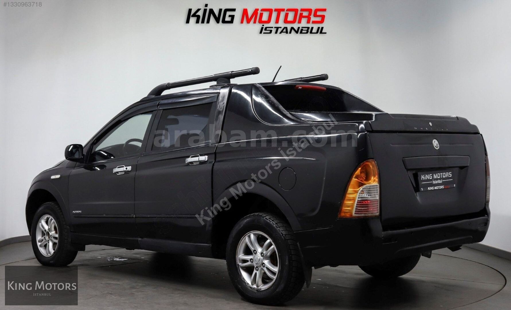 Galeriden KGM SsangYong Actyon Sports 2.0 SXDI 4x2 2008 Model İstanbul 284.000 km Siyah 4