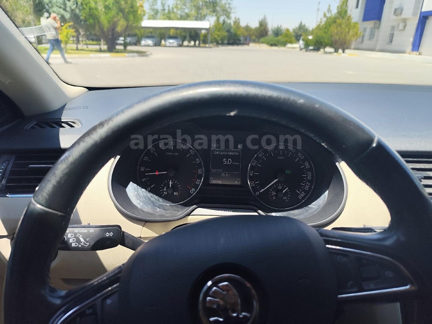 Sahibinden Skoda Octavia 1.6 TDI Elegance 2013 Model Aksaray 199.000 km Bej 7