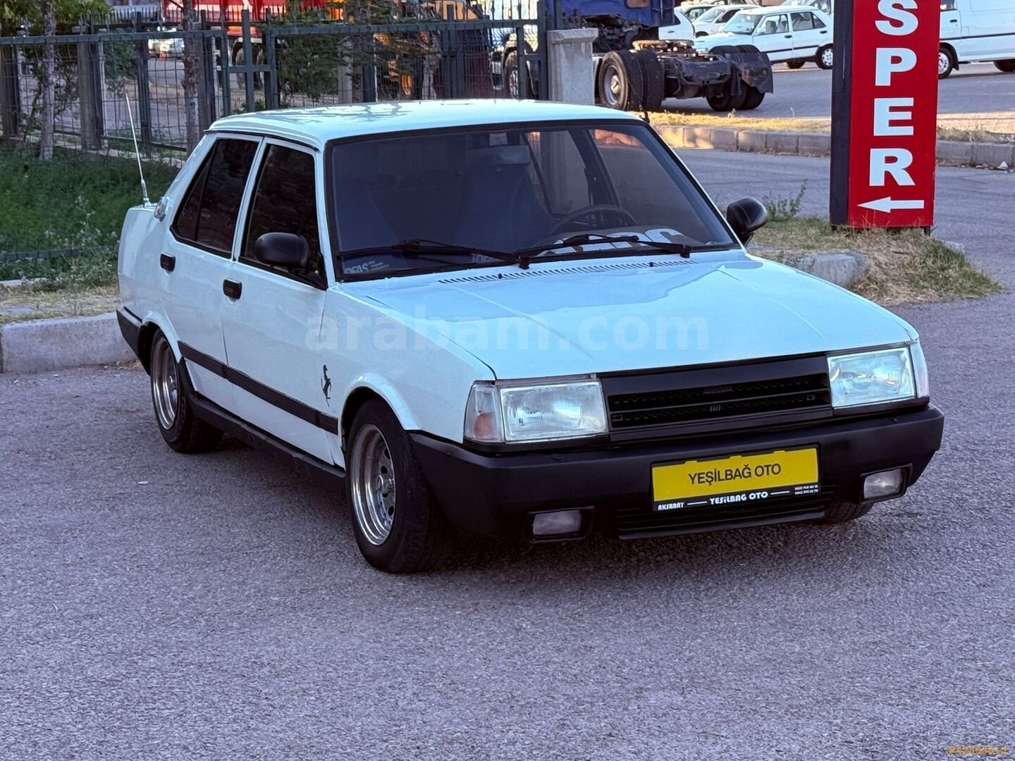 Galeriden Tofaş Şahin 1.6 1990 Model Aksaray 250.000 km Beyaz 5