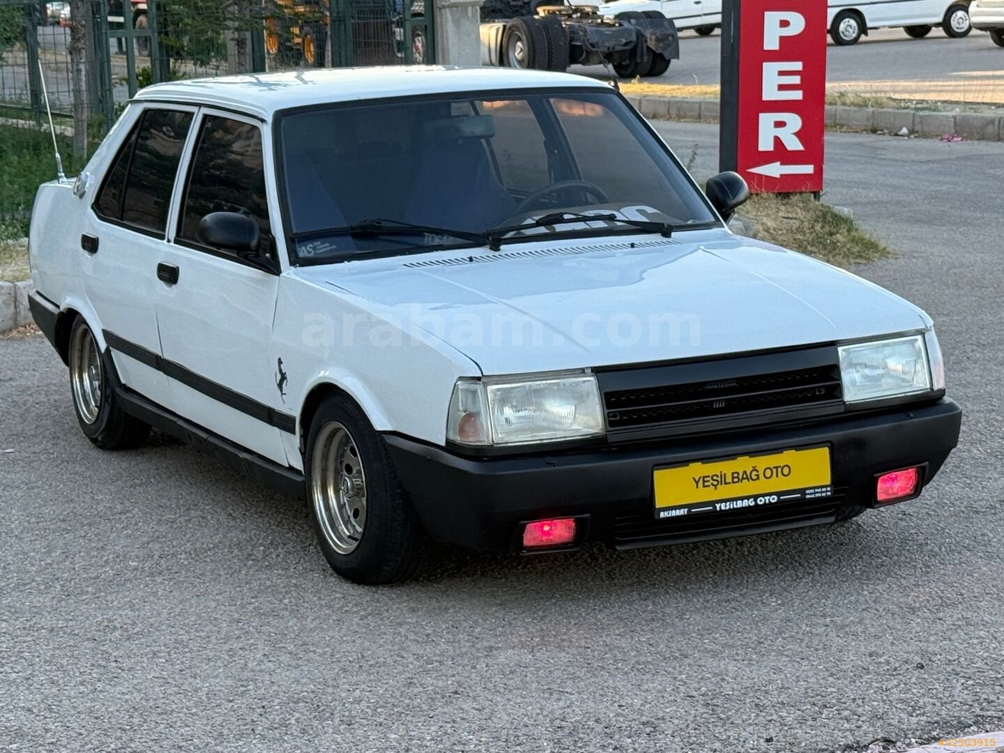 Galeriden Tofaş Şahin 1.6 1990 Model Aksaray 250.000 km Beyaz 1