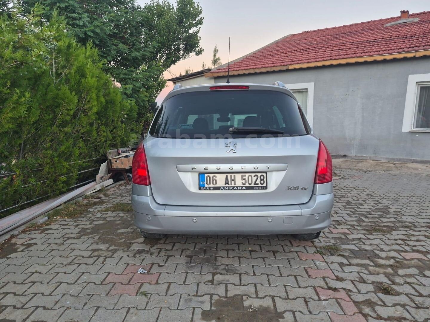 Sahibinden Peugeot 308 1.6 HDi Premium 2009 Model Ankara 151.000 km Gri (Gümüş) 5
