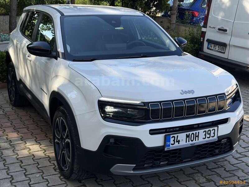 Galeriden Jeep Avenger Electric Summit 2024 Model İstanbul 15.000 km Beyaz