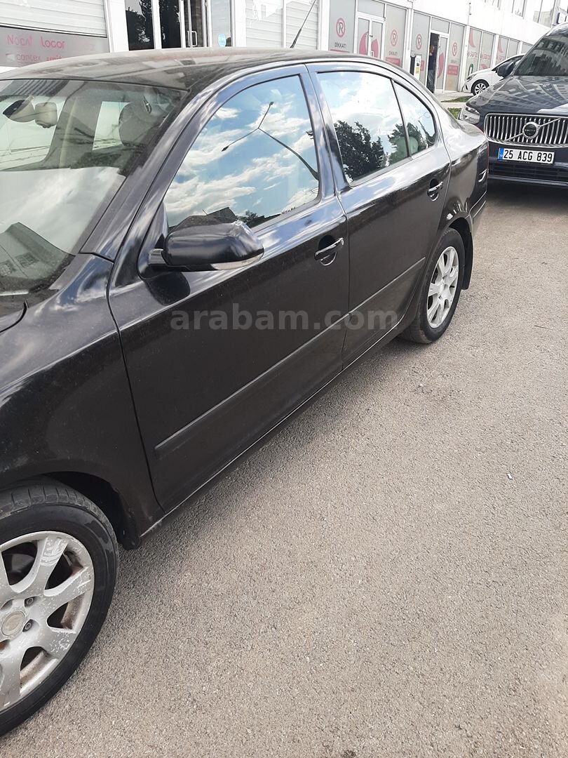 Sahibinden Skoda Octavia 1.6 FSI Elegance 2006 Model Erzurum 243.000 km Siyah 4