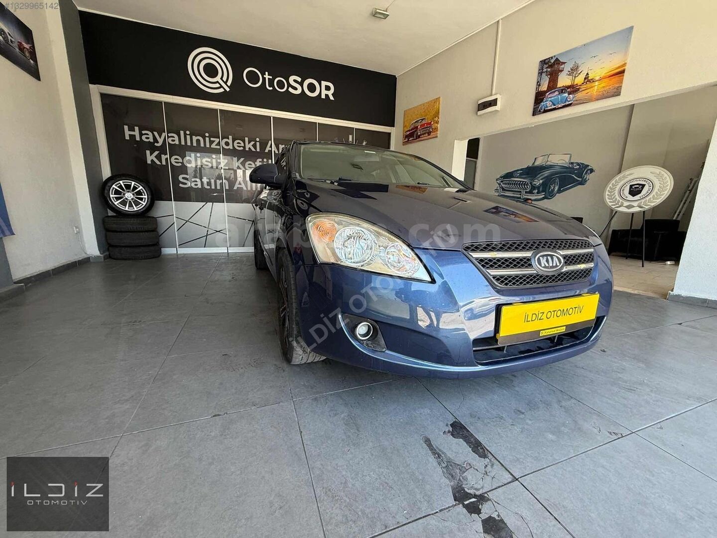 Galeriden Kia Ceed 1.6 CRDi Motion 2008 Model İstanbul 312.000 km Mavi 3