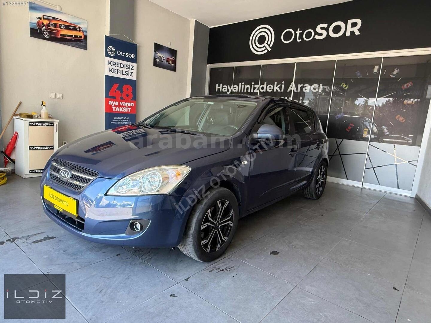 Galeriden Kia Ceed 1.6 CRDi Motion 2008 Model İstanbul 312.000 km Mavi 4