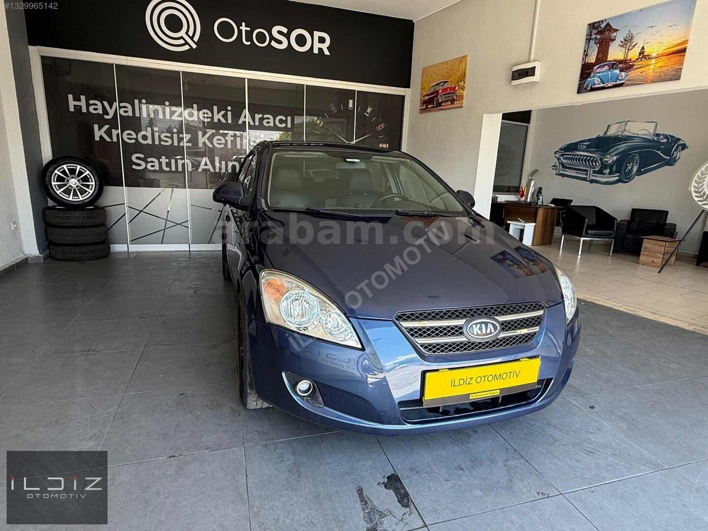 Galeriden Kia Ceed 1.6 CRDi Motion 2008 Model İstanbul 312.000 km Mavi 2