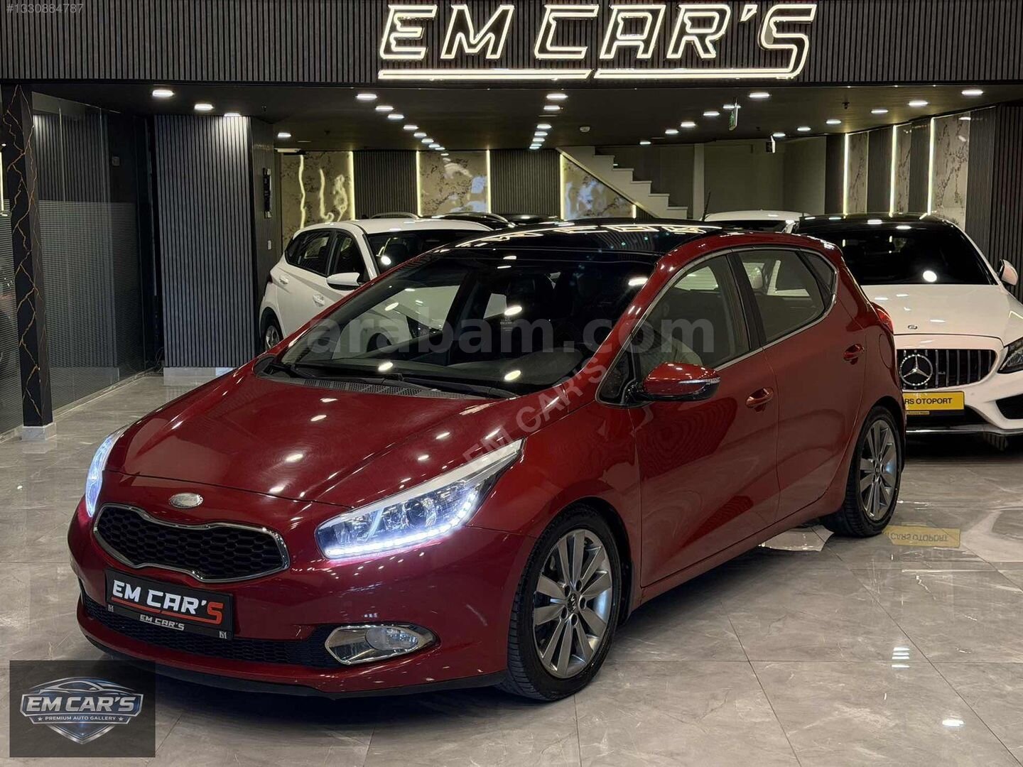 Galeriden Kia Ceed 1.6 CRDi Concept Plus 2013 Model İstanbul 120.000 km Kırmızı 3