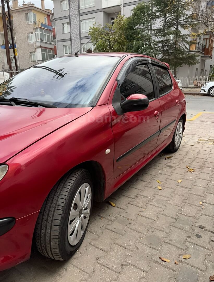 Sahibinden Peugeot 206 1.4 XT 2004 Model Ankara 310.000 km Kırmızı 1