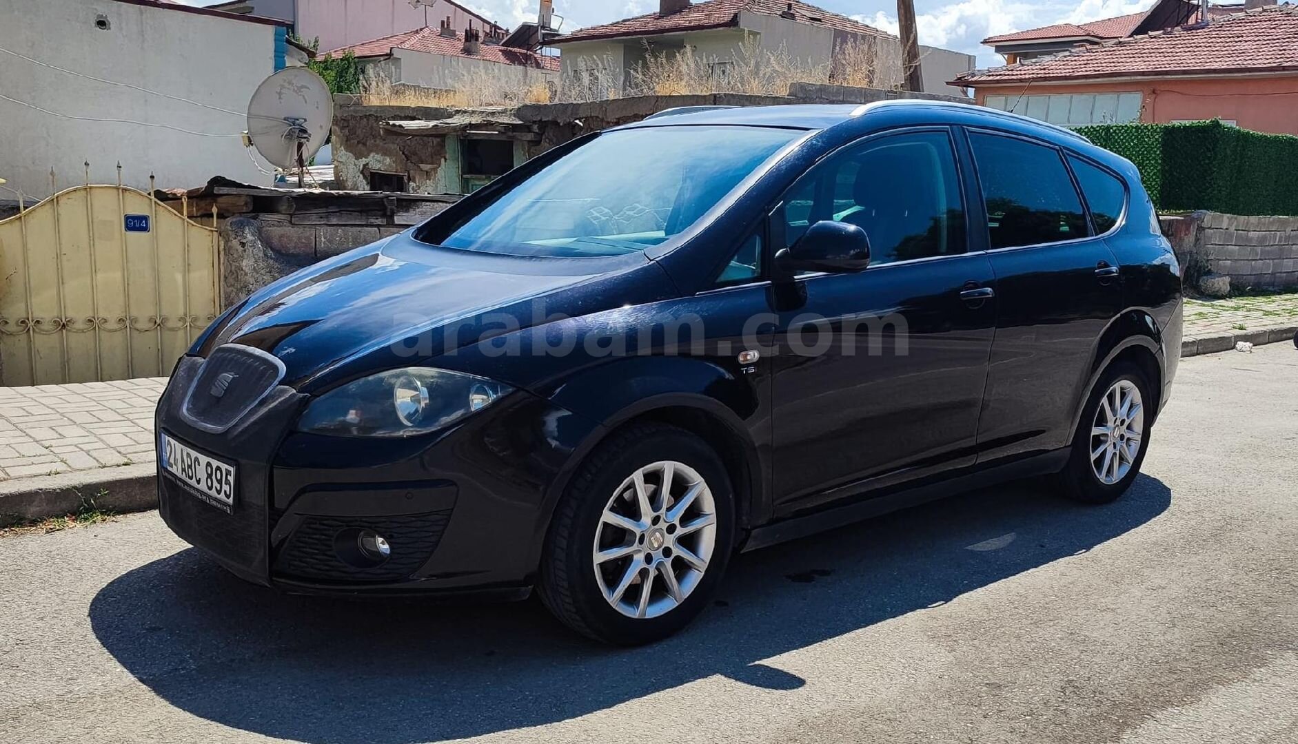 Sahibinden Seat Altea 1.4 TSI Style XL 2010 Model Erzincan 165.000 km Siyah 2
