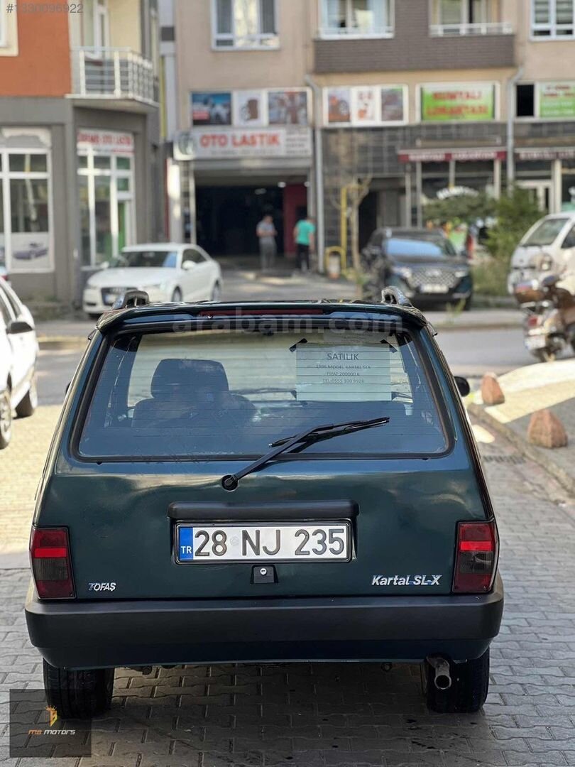 Galeriden Tofaş Kartal SLX 1996 Model Giresun 88.888 km Yeşil 5
