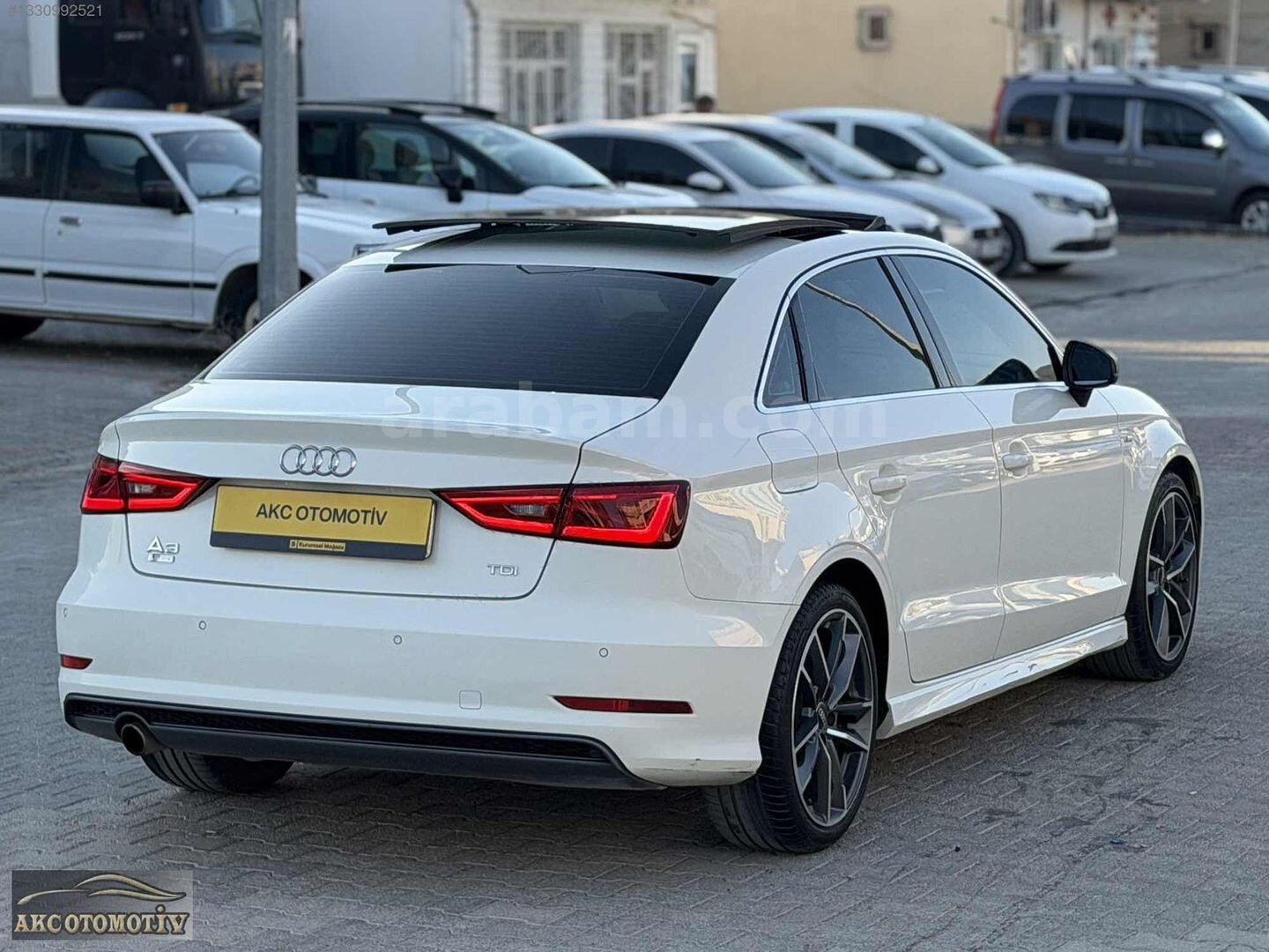 Galeriden Audi A3 Sedan 1.6 TDI Ambiente 2015 Model Mardin 216.000 km Beyaz 5