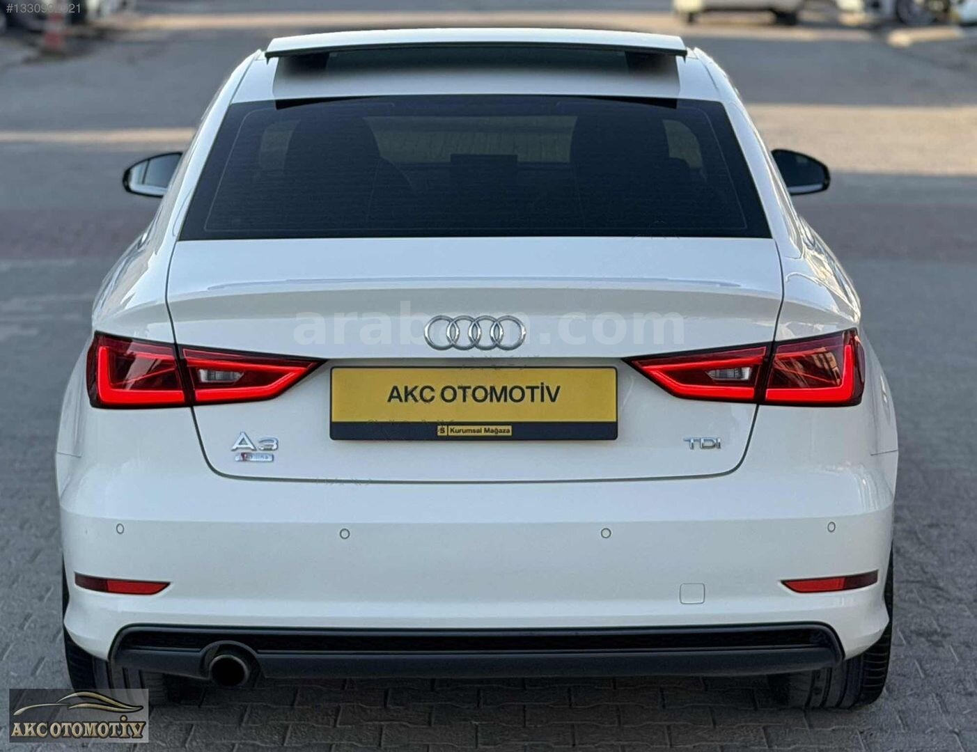 Galeriden Audi A3 Sedan 1.6 TDI Ambiente 2015 Model Mardin 216.000 km Beyaz 4
