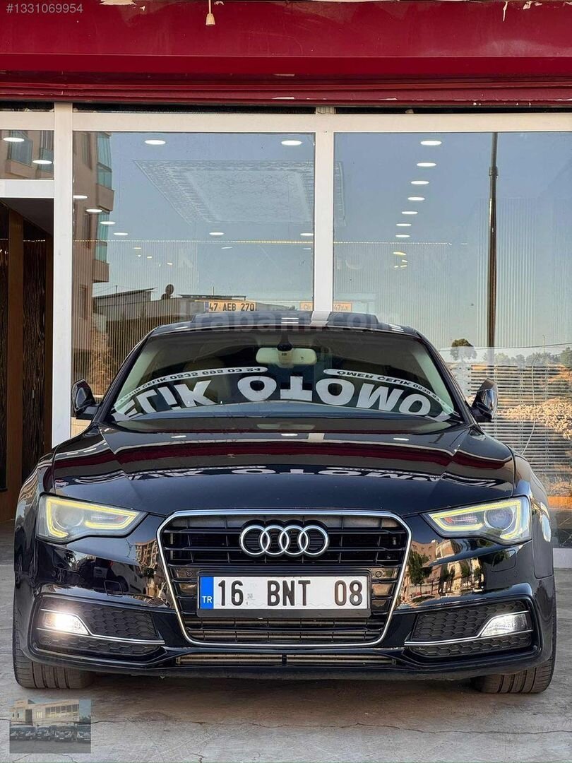 Galeriden Audi A5 Sportback 2.0 TDI 2012 Model Mardin 329.000 km Siyah 2