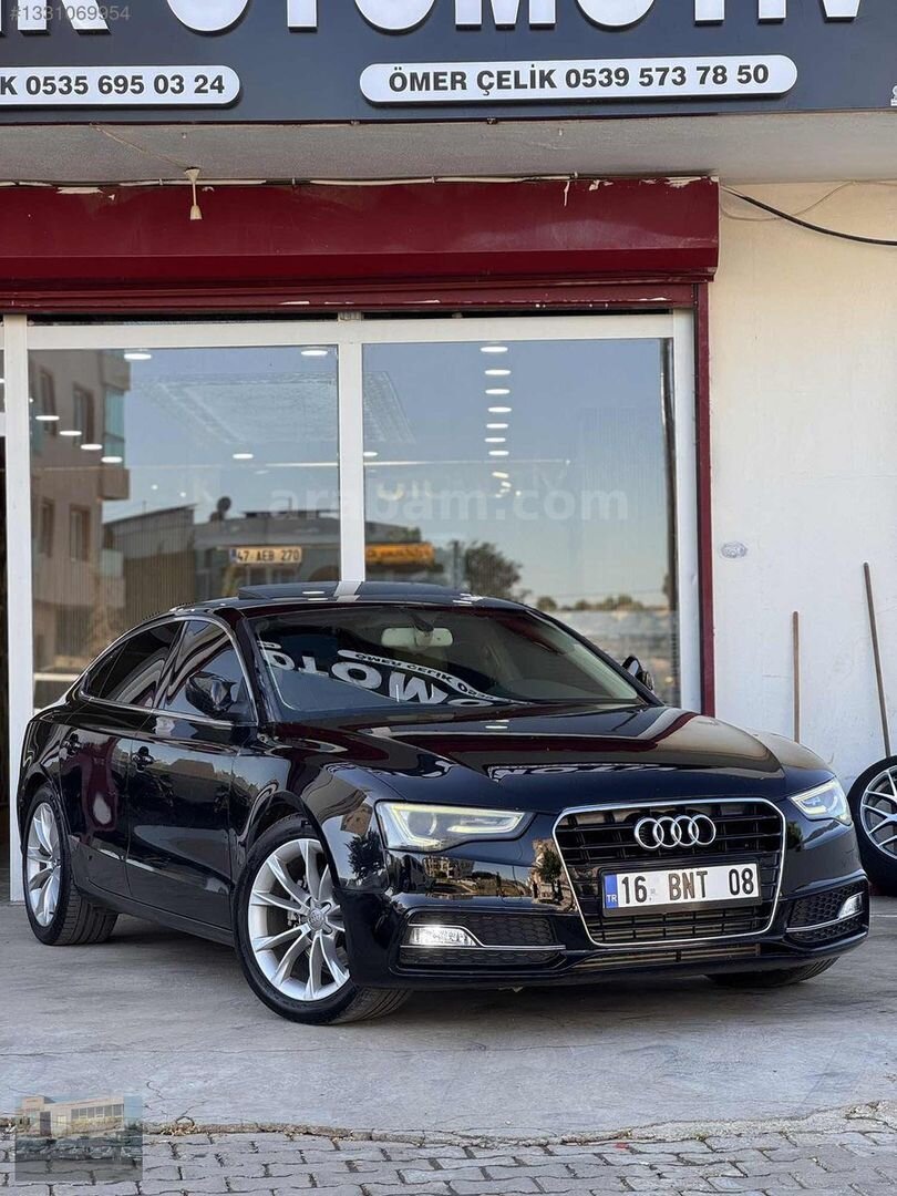 Galeriden Audi A5 Sportback 2.0 TDI 2012 Model Mardin 329.000 km Siyah 3