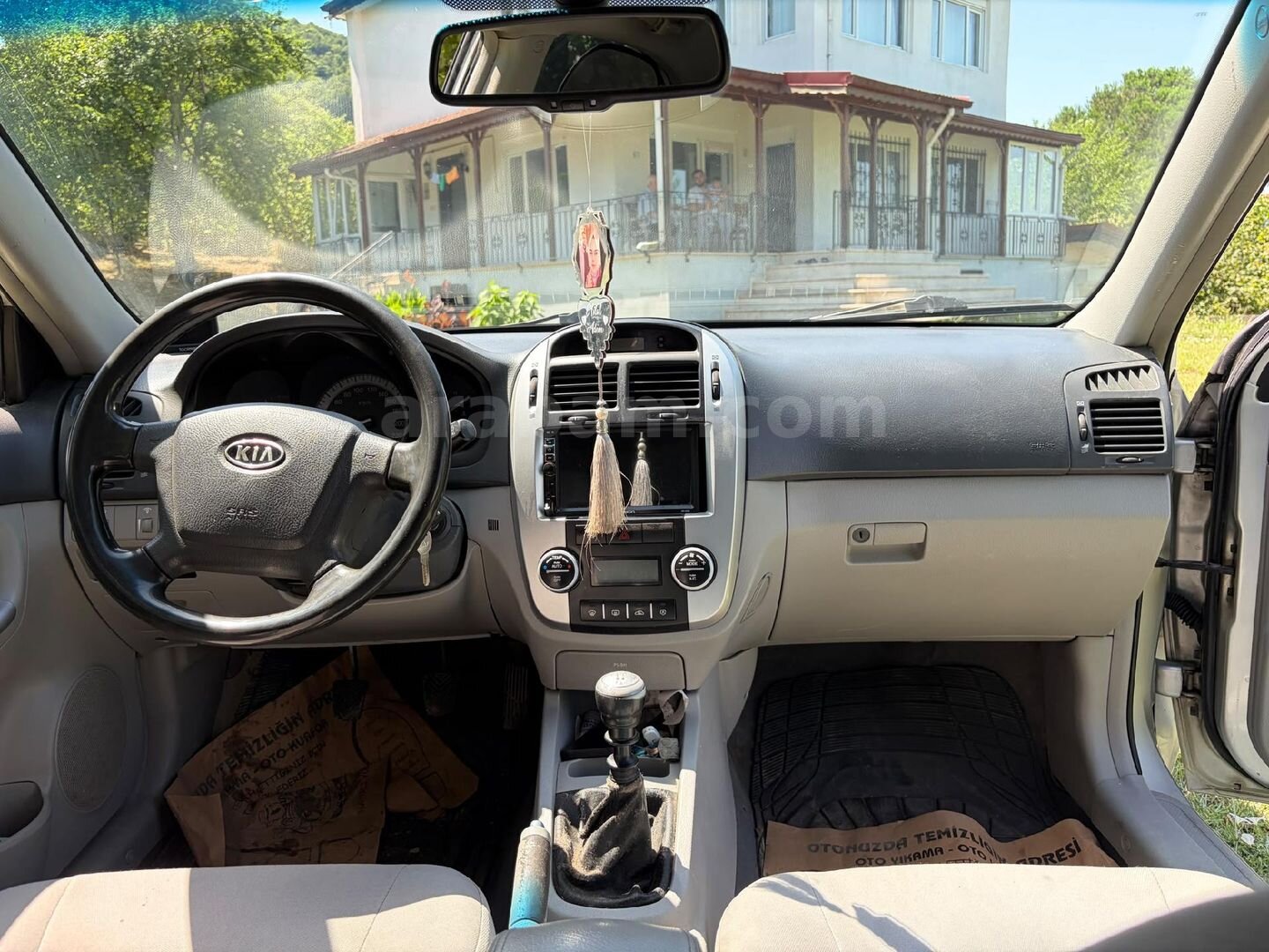 Sahibinden Kia Cerato 1.6 EX Advance 2008 Model Sakarya 348.000 km Gri (Gümüş) 6