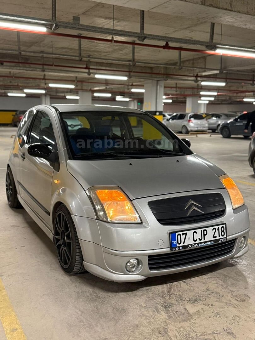 Sahibinden Citroen C2 1.4 HDi X Pack 2008 Model Antalya 253.600 km Gri (Gümüş) 6