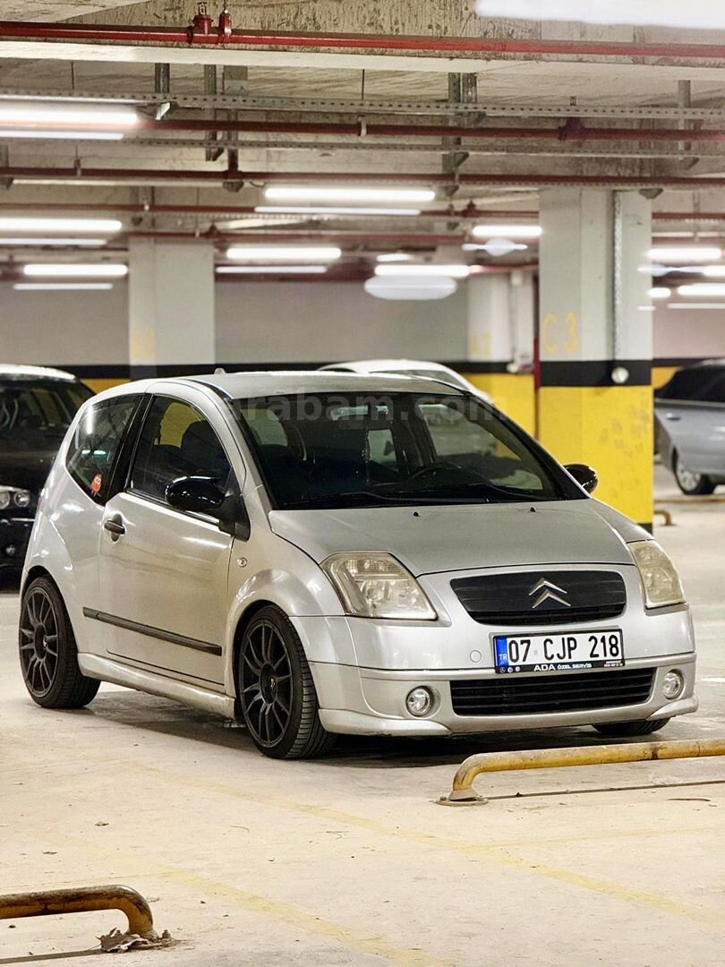 Sahibinden Citroen C2 1.4 HDi X Pack 2008 Model Antalya 253.600 km Gri (Gümüş) 7