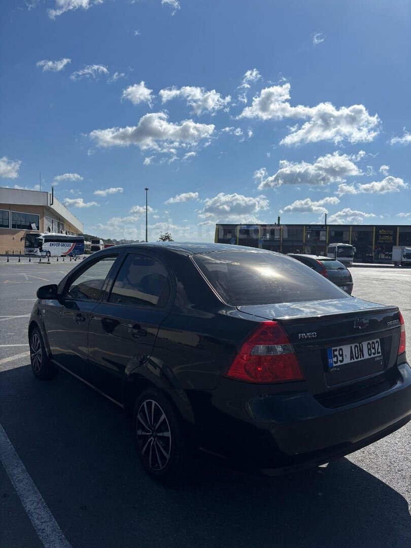 Sahibinden Chevrolet Aveo 1.4 SX 2006 Model Tekirdağ 138.000 km Siyah 3