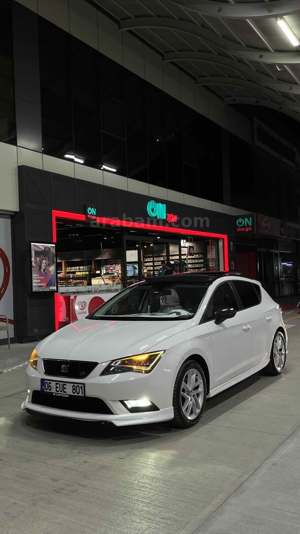 Sahibinden Seat Leon 1.6 TDI CR Style 2013 Model Ankara 230.000 km Beyaz 2