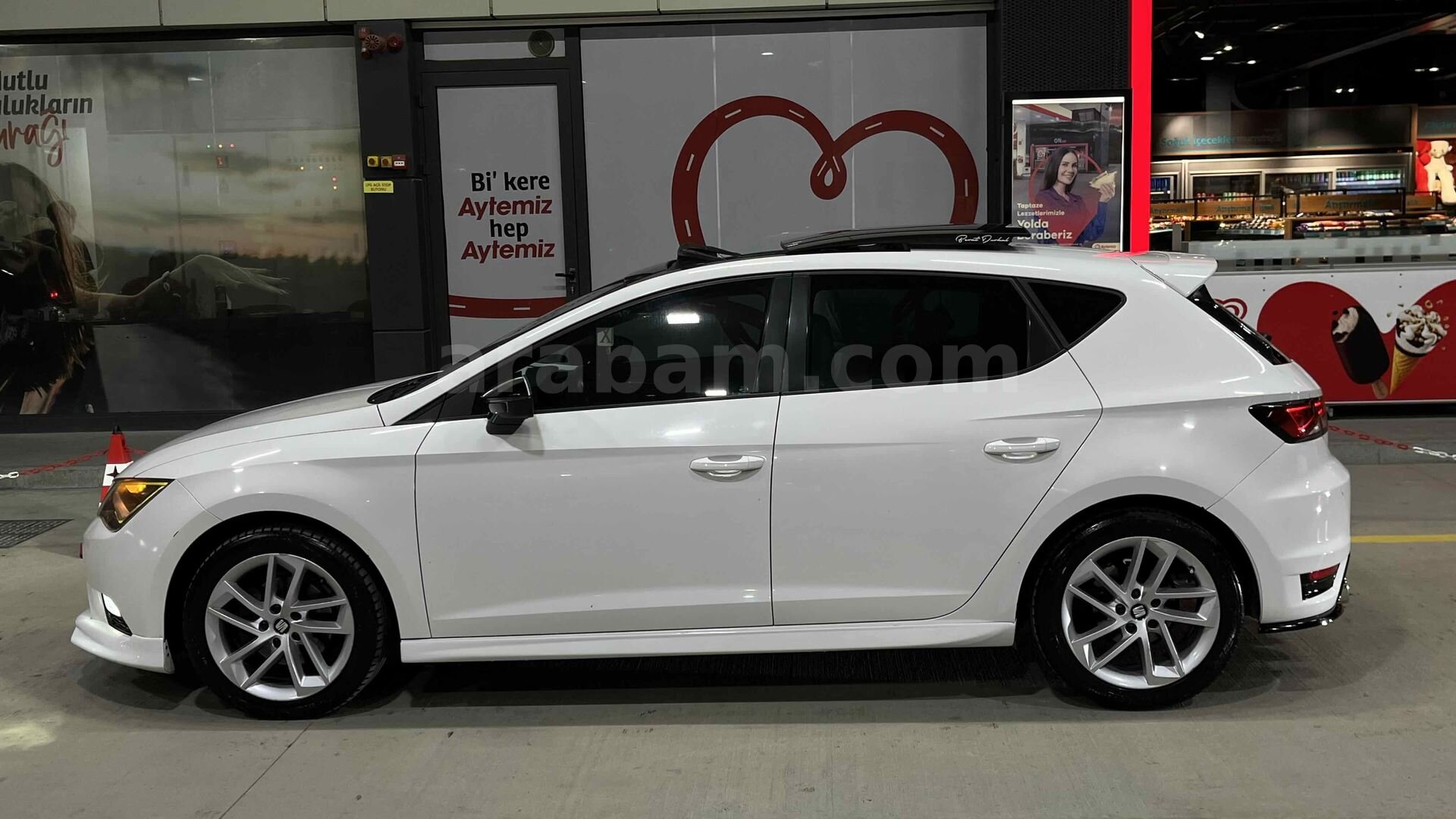 Sahibinden Seat Leon 1.6 TDI CR Style 2013 Model Ankara 230.000 km Beyaz 3