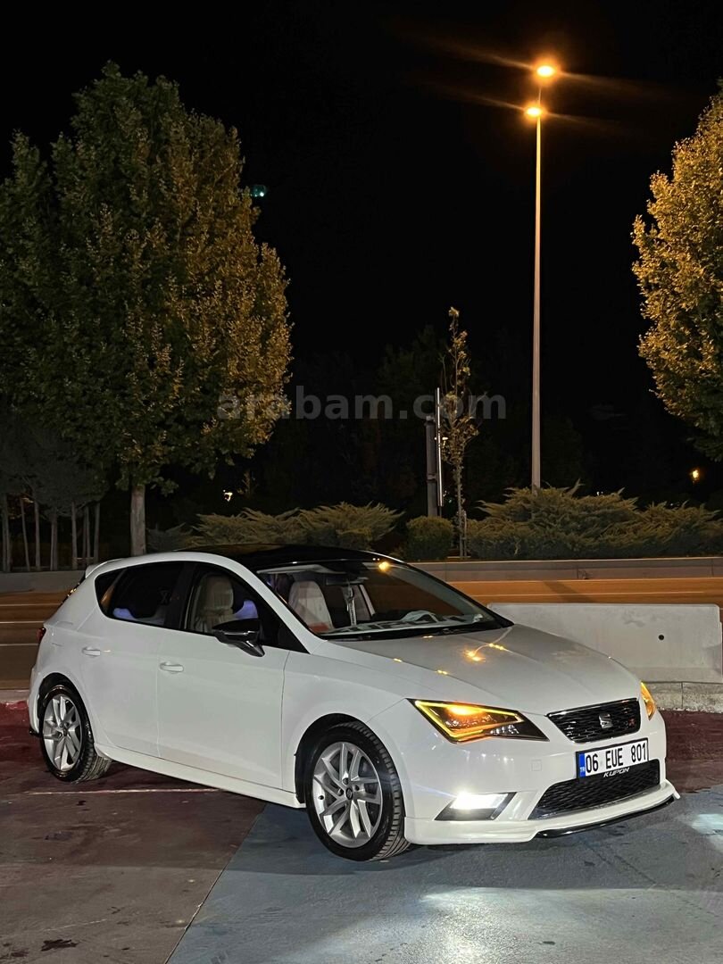 Sahibinden Seat Leon 1.6 TDI CR Style 2013 Model Ankara 230.000 km Beyaz 6