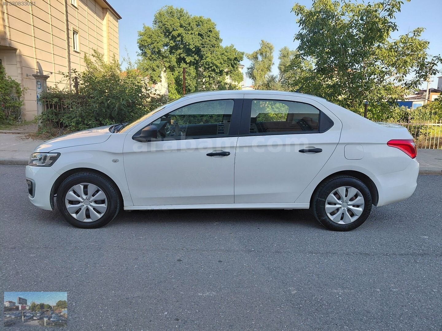 Galeriden Citroen C-Elysée 1.2 Live 2019 Model Sakarya 108.000 km Beyaz 4